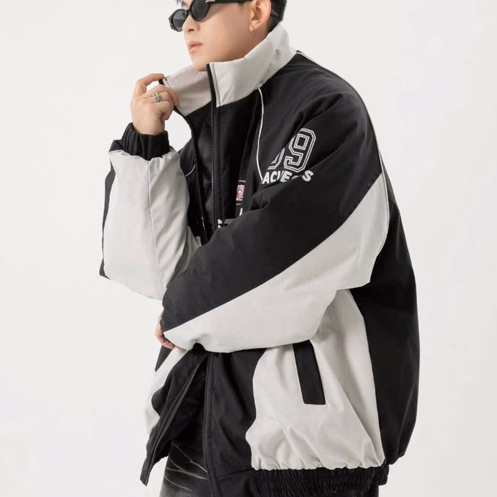 Áo Khoác Dù Cổ Đứng 2 Lớp Form Rộng In Số 59 Tay Nam Nữ Đều Mặc Được Tp35 - Phương Store - Ảnh 8