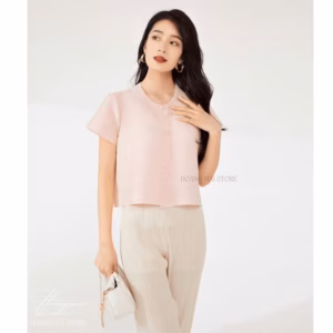 Áo Dập Xịn Đơn Sắc Q.Châu Cao Cấp - Hoàng Mai Fashion