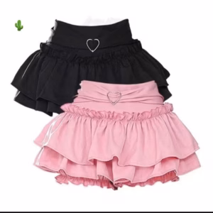 Chân Váy Bí Tầng Eo Tim - Lê Phương Boutique