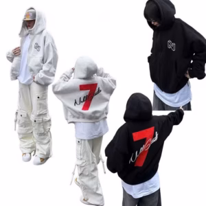 Áo Khoác Nỉ Unisex Nam Nữ Form Boxy In Chữ N Trước Mẫu Mới Tp804 - Golden Dream