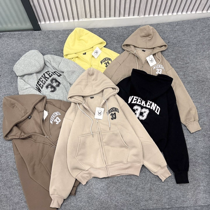 Áo Khoác Nir Xk Chất Nỉ Dày Dặn Họa Tiết Số 33 -Htm Fashion - Ảnh 2