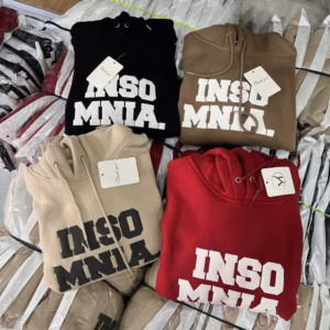 Áo Khoác Hoodie Nỉ Nam Nữ Có Nón In Chữ Nổi Inso Mnia -Htm Fashion