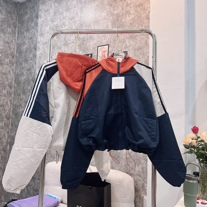 Áo Khoác Dù Nữ Mero 2 Lớp Thiết Kế Khóa Kéo Cổ Trụ - Htm Fashion - Ảnh 5