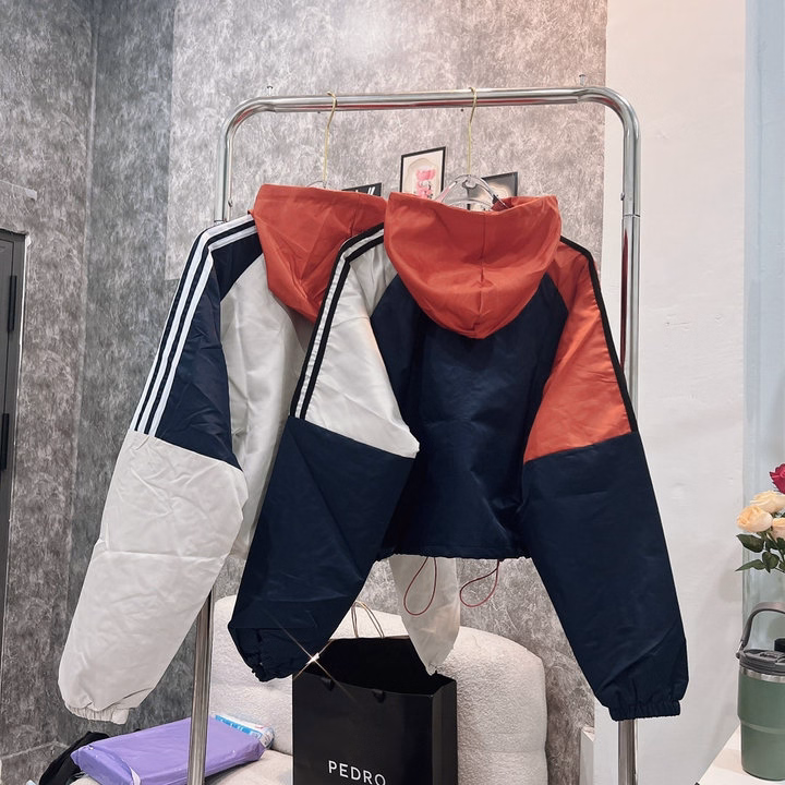 Áo Khoác Dù Nữ Mero 2 Lớp Thiết Kế Khóa Kéo Cổ Trụ - Htm Fashion - Ảnh 6