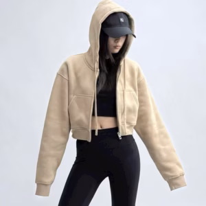 Áo Khoác Nỉ Nữ From Lửng Vải Dày Mịn Đơn Giản Mà Siêu Xinh Ut36 - Phương Store