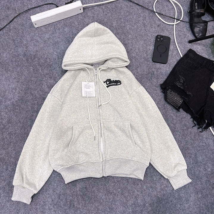 Áo Khoác Hoodie Nam Nữ Form Rộng In Nổi Champs Có Nón - Htm Fashion - Ảnh 10