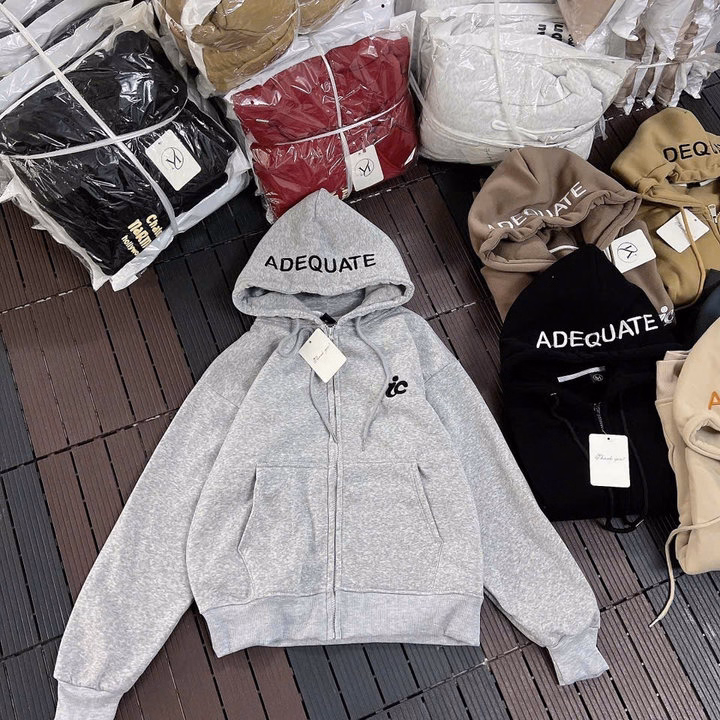 Áo Khoác Nam Nữ Thêu Adequate Ở Nón - Htm Fashion - Ảnh 6