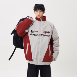 Áo Khoác Dù Nam Nữ 2 Lớp Thiết Kế Khóa Kéo In Hoidhi Studio - Htm Fashion