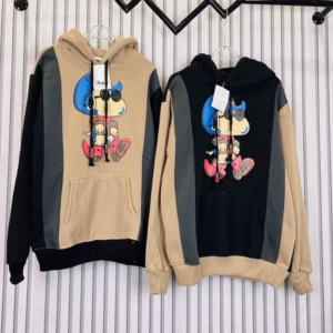 Áo Hoodie Nỉ Có Nón Tròng Đầu In Gấu Đeo Kính - Htm Fashion