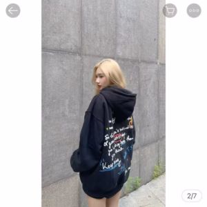 Áo Hoodie Nam Nữ Có Nón Thiết Kế Khóa Kéo In Nhiều Chữ Ở Ngực Và Sau Áo - Htm Fashion