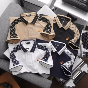 Áo Thun Cổ Bẻ Men Ag Chất Cá Sấu Vảy Cá, Mắt Vải Lớn, Thấm Hút Mồ Hôi Tốt, Co Giãn 4 Chiều P284 - Lady'S Passion