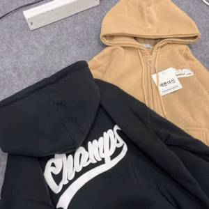 Áo Khoác Hoodie Nam Nữ In Nổi Chữ Champs - Htm Fashion