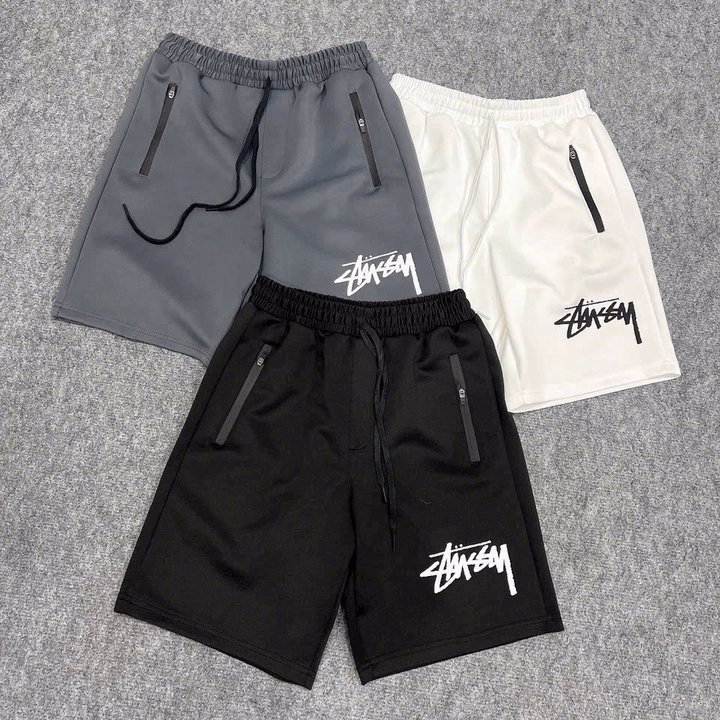 Quần Lửng Nam Vải Poly 2 Da Dày Dặn In Nổi Chữ Azz Túi Có Khoá Kéo Tp77 - Golden Dream - Ảnh 3