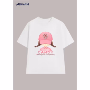 Áo Thun Bé Gái Form Rộng In Hình Baby Basic Nâng Độ Từ 12-45Kg Cho Bé Gái