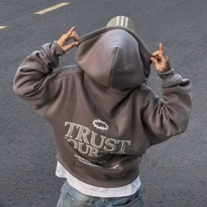 Áo Khoác Nỉ Xk Dày Mịn Họa Tiết Trust Yourself - Htm Fashion