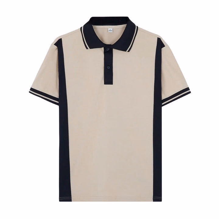 Áo Thun Polo Nam Vải Cá Sấu Phối Sọc Viền Tay - Gdn - Ảnh 11