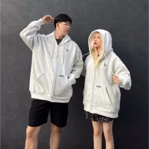 Áo Khoác Cặp Đôi Nam Nữ In Phản Quang Lg - Htm Fashion