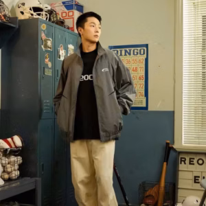 Áo Khoác Dù Nam Nữ 2 Lớp Cổ Bẻ In Chữ Reocha - Htm Fashion