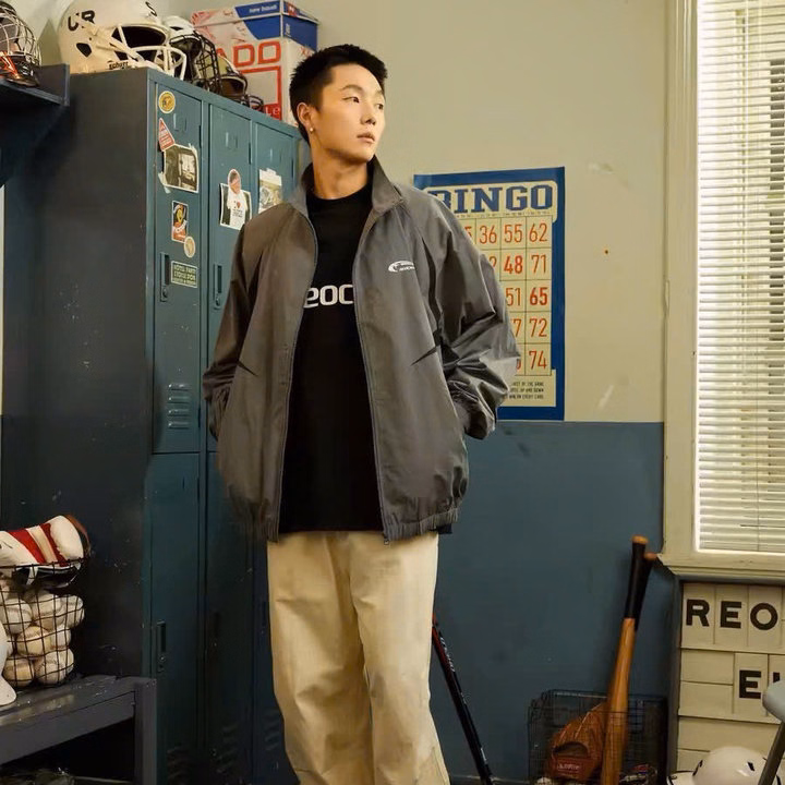 Áo Khoác Dù Nam Nữ 2 Lớp Cổ Bẻ In Chữ Reocha - Htm Fashion