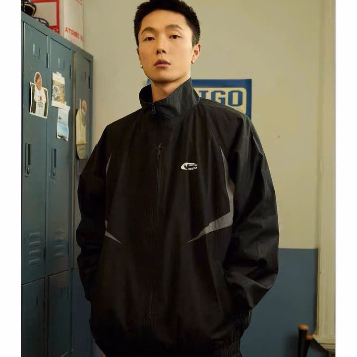 Áo Khoác Dù Nam Nữ 2 Lớp Cổ Bẻ In Chữ Reocha - Htm Fashion - Ảnh 5
