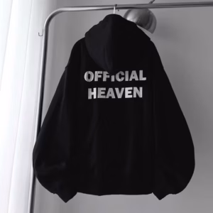 Áo Khoác Hoodie Nỉ In Chữ Official Có Nón - Htm Fashion