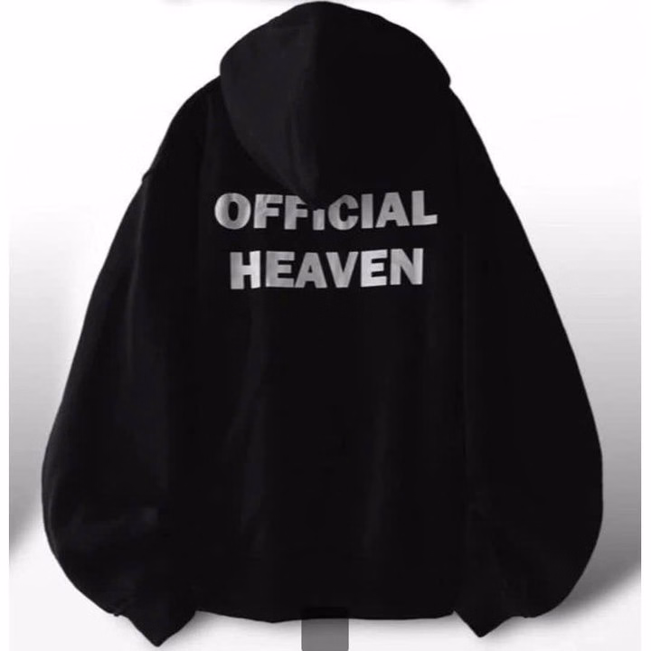 Áo Khoác Hoodie Nỉ In Chữ Official Có Nón - Htm Fashion - Ảnh 3
