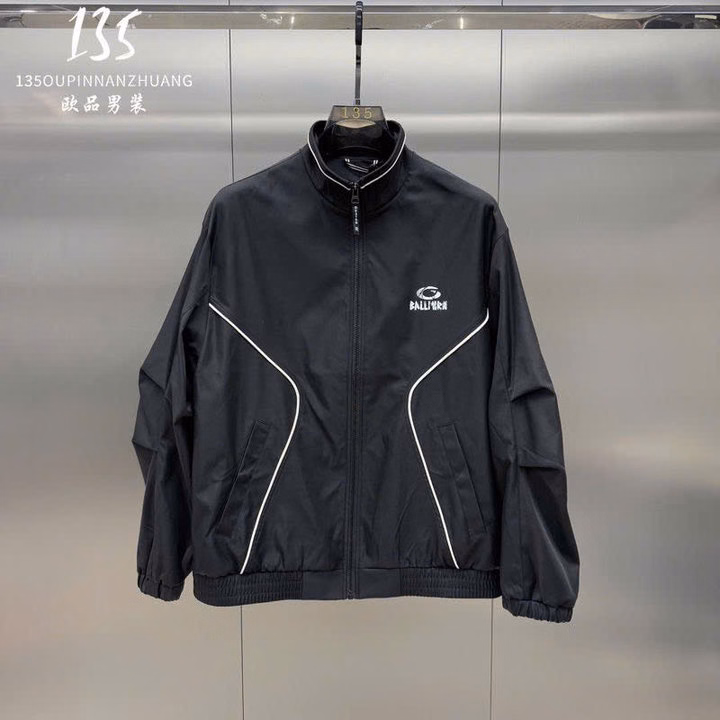 Áo Khoác Dù Nam Chạy Sọc Mí Viền In Chữ Balimirn - Htm Fashion - Ảnh 3