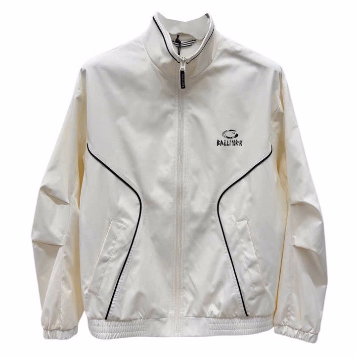 Áo Khoác Dù Nam Chạy Sọc Mí Viền In Chữ Balimirn - Htm Fashion - Ảnh 4