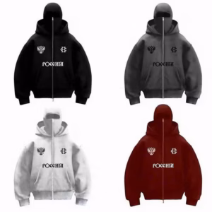 Áo Khoác 2 Mũ Ninjia Vải Nỉ Dày Dặn In Logo Poccii From Rộng Đủ Size Siêu Đẹp Tp66 - Golden Dream