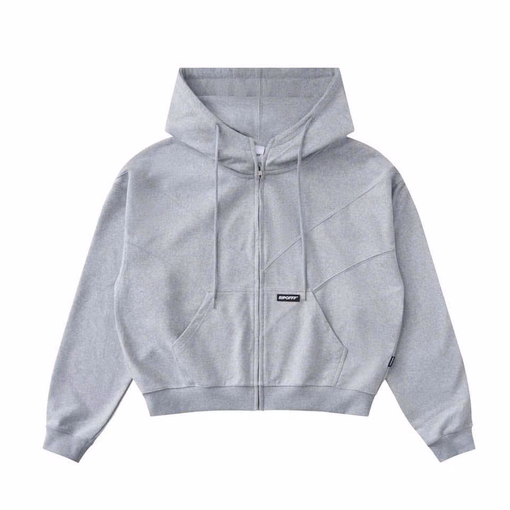 Áo Khoác Nỉ Form Boxy Chạy Viền Chữ V Tay Phồng Bo Dệt Có 2 Túi Trong Unisex Tp112 - Golden Dream - Ảnh 7