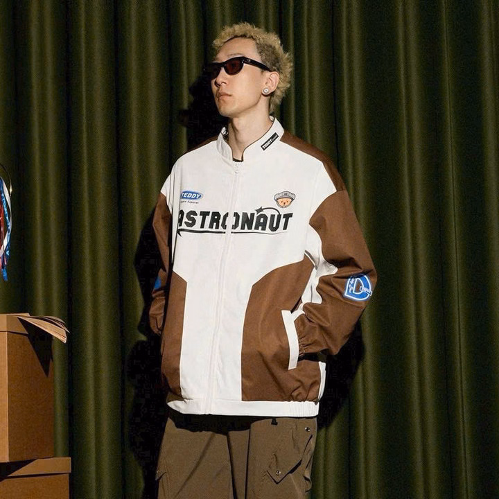 Áo Khoác Dù 2 Lớp Phối Màu Chạy Viền Mí In Chữ Astronee Unisex Nam Nữ Tp209 - Phương Store