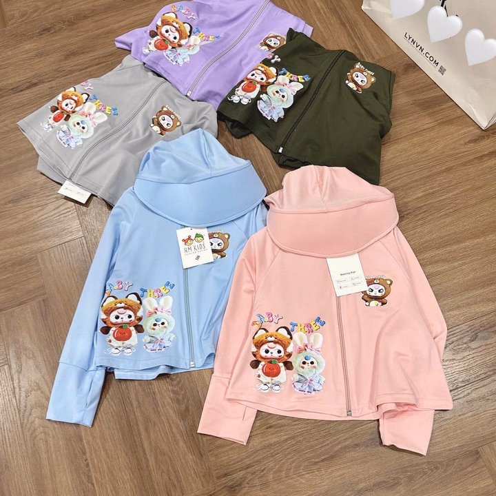Áo Nắng Trẻ Em Siêu Kute, Siêu Xinh - Ảnh 3