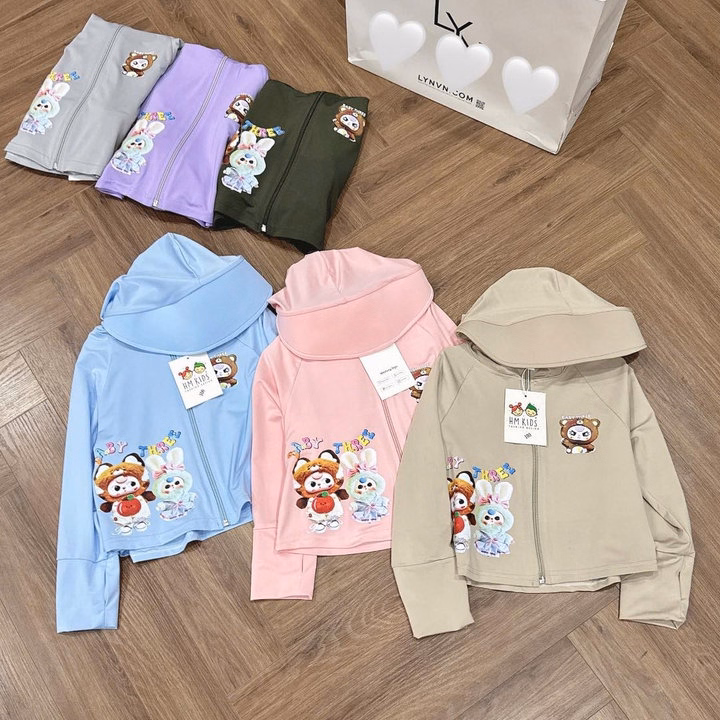 Áo Nắng Trẻ Em Siêu Kute, Siêu Xinh - Ảnh 6