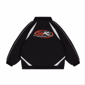 Áo Khoác Dù 2 Lớp Unisex Nam Nữ In Nổi Chữ Jmmkk Cổ Đứng Thoáng Mát Tp40