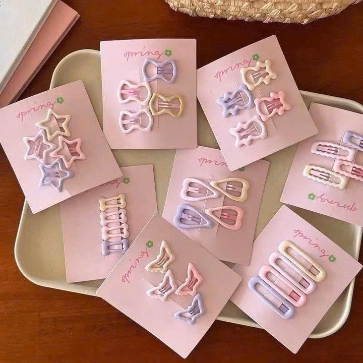 Set Cặp Tóc 32 Chi Tiết Với Bảng Màu Siêu Xinh