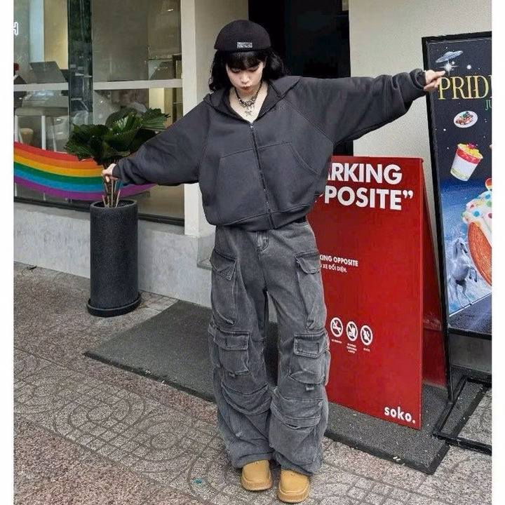 Áo Khoác Nỉ Xk Mềm Mịn Form Boxy Thêu Logo Codeee Nam Nữ Đều Mặc Được Tp28 - Ảnh 6