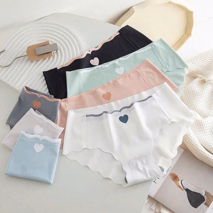 Quần Lót Su Tim Siêu Mỏng Thoáng Mát Rất Đẹp Từ 40-70Kg Dành Cho Nữ - Ảnh 13