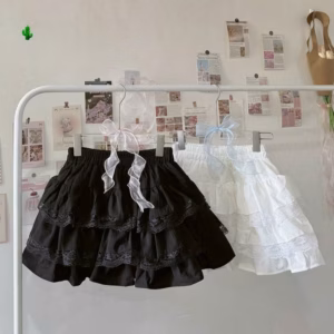 Chân Váy 2 Tầng Phối Ren Xốp - Lê Phượng Boutique