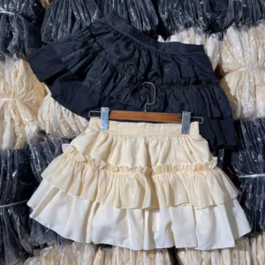 Chân Váy Voan Nhún Tầng - Lê Phương Boutique