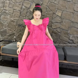 Đầm Maxi Lụa Tay Cánh Tiên Bt68Rt-Sam Store