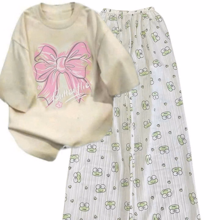 Tổng Hợp Quần Ống Rộng + Mix Áo Phông Buhertlies Be - Ảnh 10