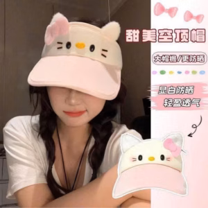 Mũ Hở Đầu Siêu Xinh Hellokitty