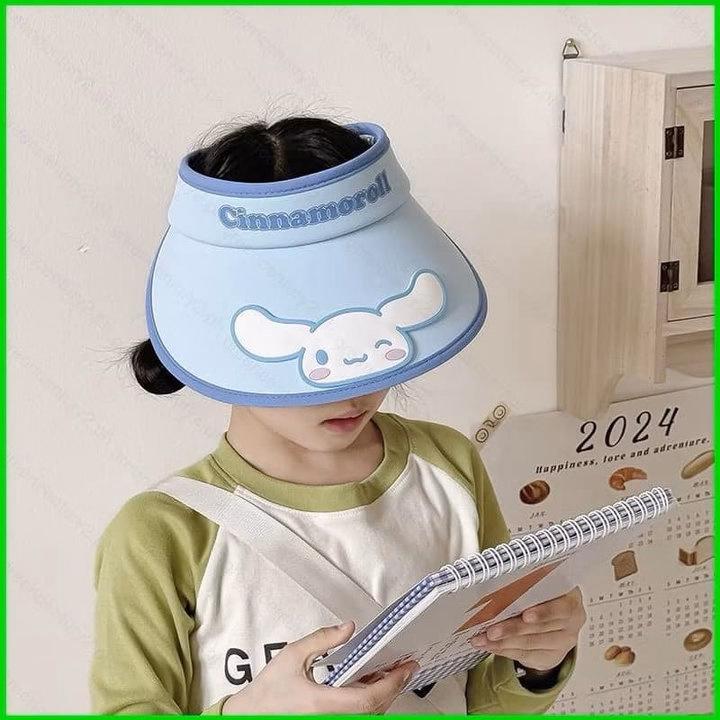 Mũ Rộng Vành Hở Chóp Che Nắng Chống Tia Cực Tím Thời Trang Mùa Hè Cho Bé - Ảnh 2