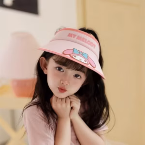 Mũ Rộng Vành Hở Chóp Che Nắng Chống Tia Cực Tím Thời Trang Mùa Hè Cho Bé