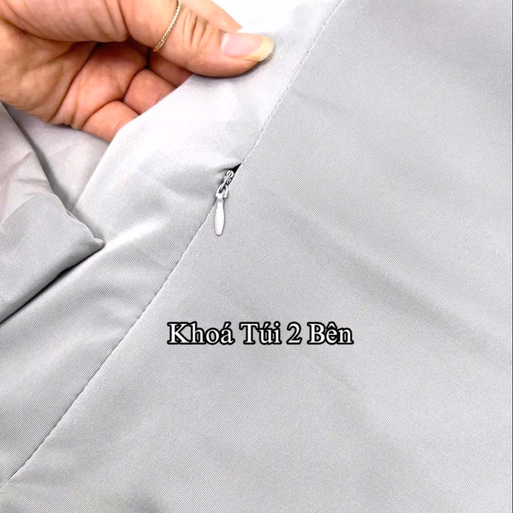 Áo Chống Nắng Nữ 2 Lớp Chất Su Mát Lạnh, Thiết Kế Mũ Rộng Vành Chống Nắng Chống Tia Uv Hiệu Quả- Chipxinhxk - Ảnh 9