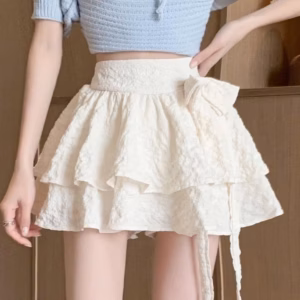 Chân Váy Xòe Xốp Tầng Đính Nơ Tb45Yt-Nana House