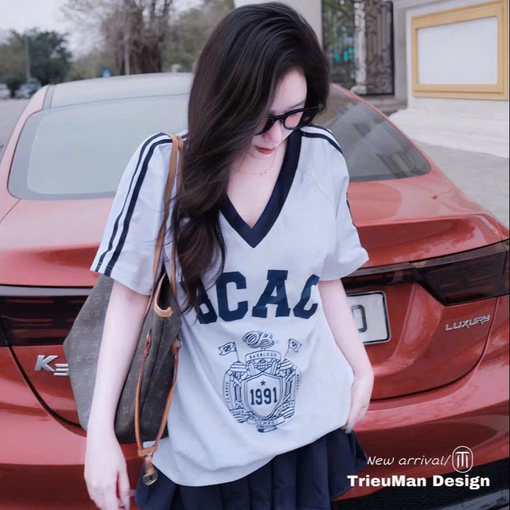 Set Chân Váy Xếp Ly Có Quần Trong Phối Áo Thun Tăm Lạnh Tb95Lf-Nana House - Ảnh 7