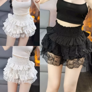 Chân Váy Mocking Nhiều Tầng Phối Quần Lót Ren Tb55Gt-Nana House