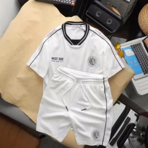 Set Bộ Cổ Tròn Thiết Kế Cao Cấp Unisex West- Thời Trang Hc