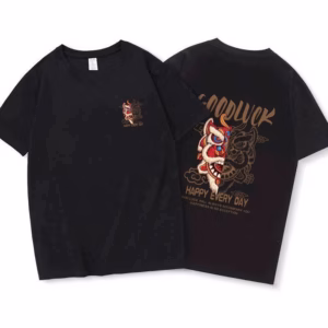 Áo Thun Cotton Unisez Nam Nữ Cổ Tròn In Hình Lân Cá Tính Tp34 - Phương Store